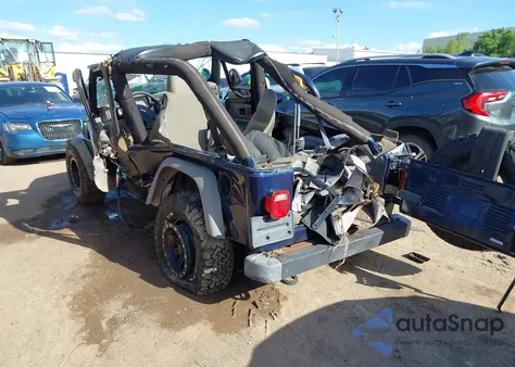 2005 Jeep Wrangler Unlimited z USA, uszkodzony, nr VIN 1J4FA44S95P307329